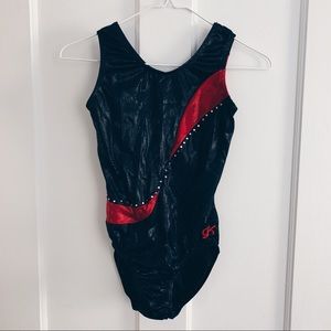 GK red bedazzled leo